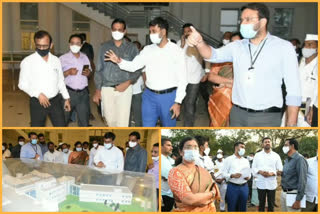 District Collector inspected the visit arrangements of the CM