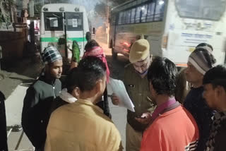 Vegetable seller collides with vehicle, सब्जी विक्रेता को अज्ञात वाहन ने मारी टक्कर