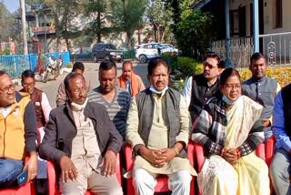 Press talk of Siddhanath Paikra In balrampur
