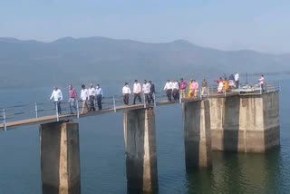 A team of experts from the Central and State Water Resources Departments visited the Raiwada Reservoir in Visakhapatnam