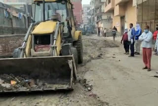 MCD started cleanliness drive in Sitapuri ward