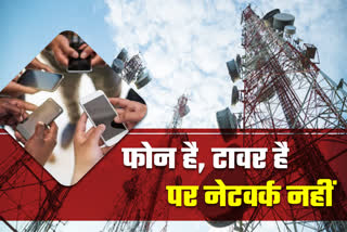 people of saryu block has upset by problem of mobile network in latehar