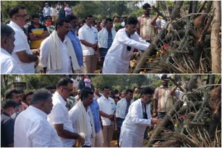 dk-shivakumar-visited-to-keralasandra