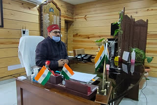 Press conference held at Paonta Sahib SDM office regarding City council election