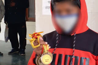gold medalist girl player story, gold medalist girl player soliciting from Child Protection Commission, bharatpur latest hindi news