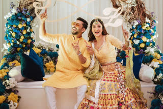 Gauahar Khan and Zaid Darbar's pre-wedding celebrations have commenced