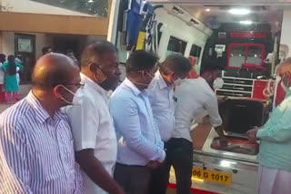 ICU On Wheel Special Ambulance tumakuru