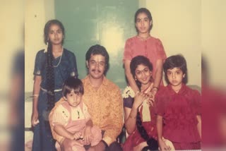 chiranjeevi sarja childhood pic