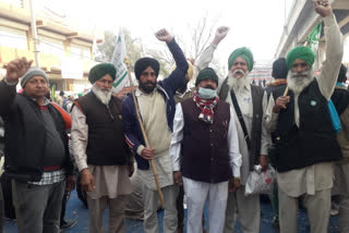 protest against agricultural law in Kawardha