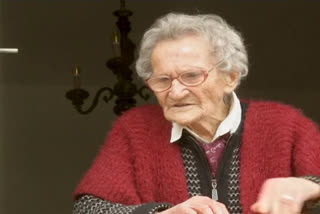 Luisa Zappitelli a 109 year old lady  shut in her house for a year shielding from COVID-19.