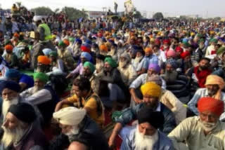 Farmers protest