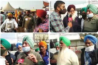 MOVEMENT OF FARMERS ON SINGHU BORDER CONTINUES DEMAND TO REPEAL ANTI FARMER LAW