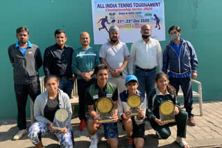 three day all india tennis tournament concludes in raipur