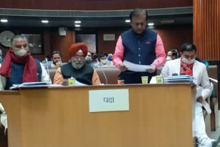 Chairman of all 6 zones gave suggestions regarding the budget of North MCD