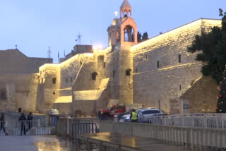 Preparations for Christmas in Bethlehem