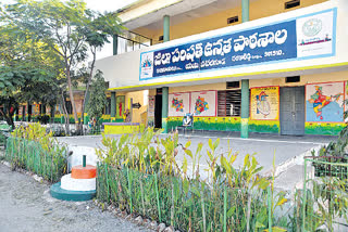 patelguda-government-school-teachers-painting-in-the-classroom