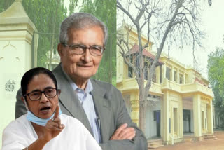 Mamata defends Amrtya Sen on Visva Bharati list of illegal campus plot occupants