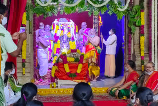 vaikunta ekadasi celebration in yadadri temple