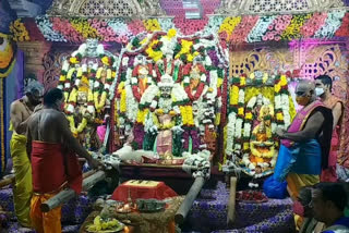 mukkoti ekadasi celebrations at  Dharmapuri Temple in jagtial district