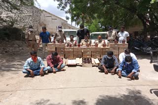 illegal liquor caught at andhra pradesh