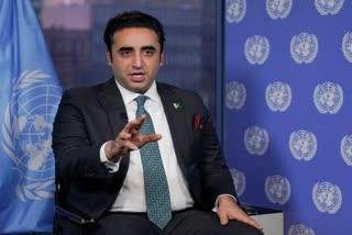 akistan's foreign minister said Thursday his country is facing "a perfect storm" of troules — an economic crisis, the consequences of catastrophic flooding, and terrorism "that is once again rearing its ugly head" as a result of the Taliban takeover of Afghanistan.