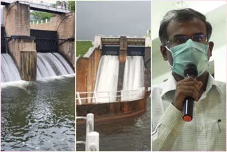 Tenkasi dam overflow Collector warning