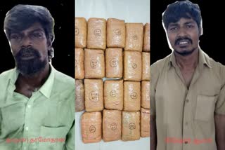 A Man Arrested For Selling Cannabis In Chitlapakkam