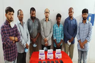 Seven members arrested for selling remdesivir injections, hyderabad task force police 