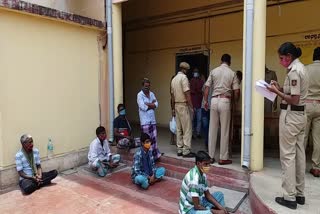  Giving kashaya to prisoners in chamarajanagar jail