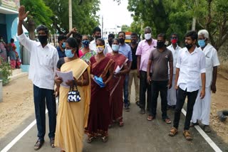 Demonstration condemning the draft National Fisheries Policy Plan!