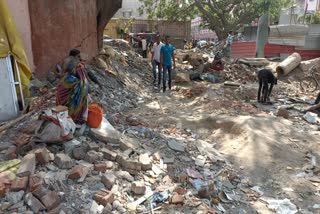 shops razed