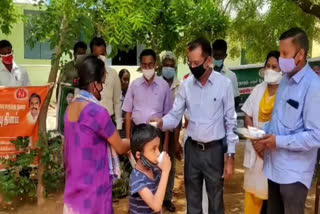 Collector inspection collector camp in karur 