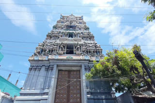 Temples cleaning work in Kanchipuram district