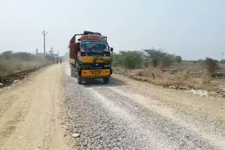 road works in alampur, alampur road works  