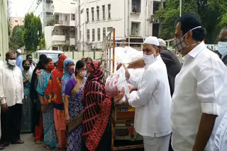 Waqf Board Chairman, Mla Gopinath, essentials Kits