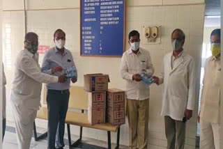 masks, biscuits are distributed to corona patients