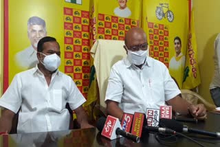 tdp leaders fire on farmer mla Janarthan Reddy arrest