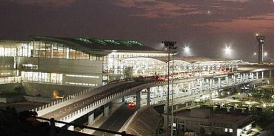 Rajiv Gandhi, international airport, hyderabad, top 10, airport, world