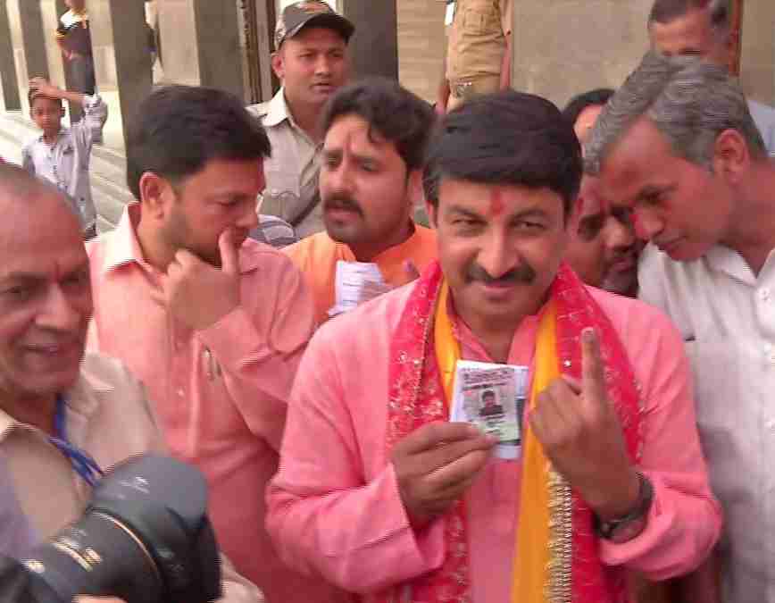 Delhi BJP chief Manoj Tiwari