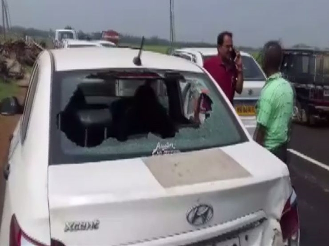 Bharati Ghosh car attacked