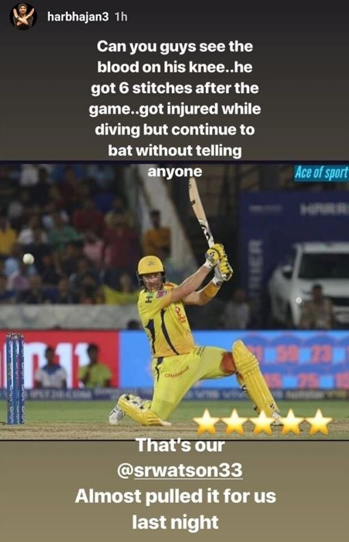 Shane Watson, IPL 2019