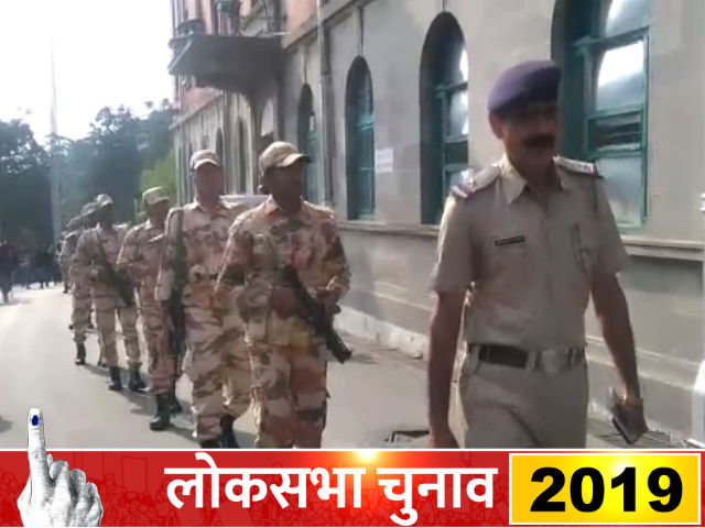 security forces arrive shimla for lok sabha election