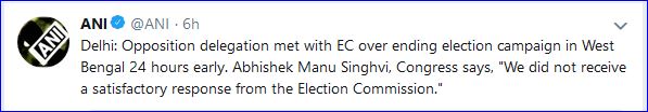 singhvi on election commission