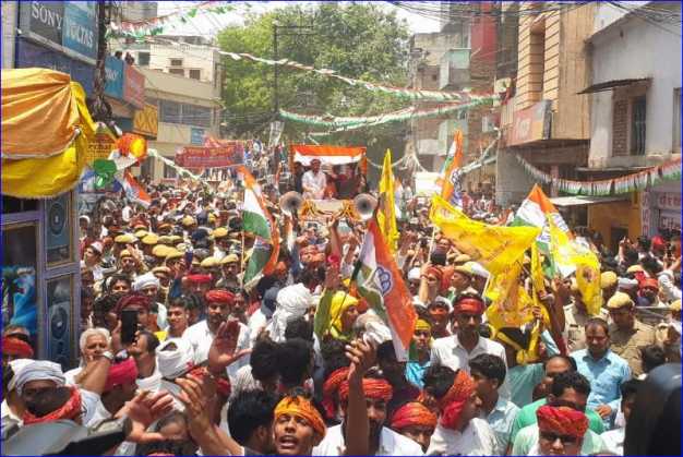 rally in mirzapur