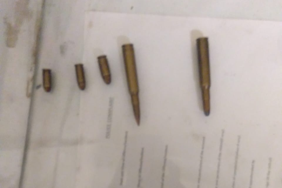 Five Cartridge found at Mayur Vihar Metro Station