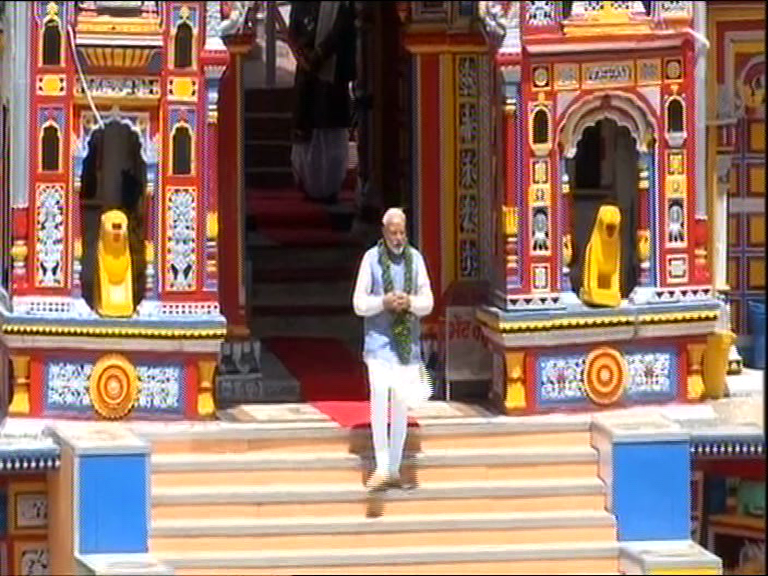 pm narendra modi tour to badrinath