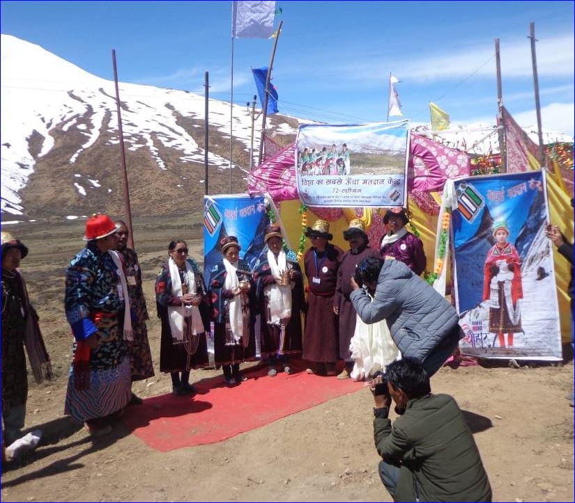 voting in lahaul spiti