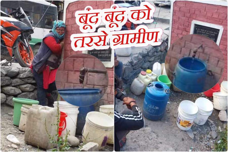 water problem in Spilo of Kinnaur