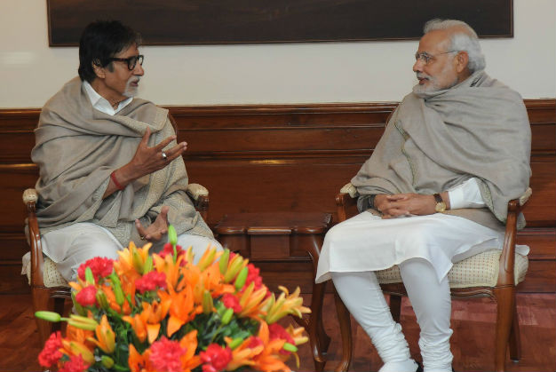 ervbharat modi and amitabh