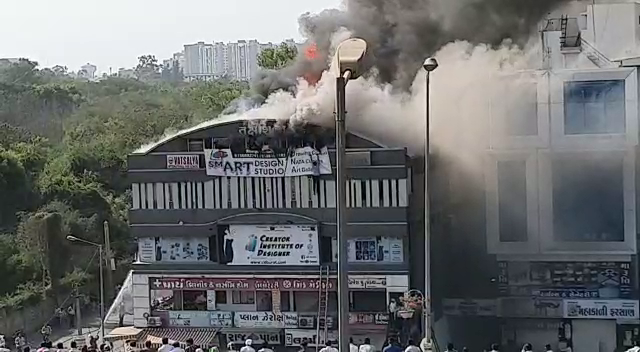 etvbharat surat fire